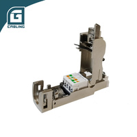 Gcabling Nuevo Diseño RJ45 8P8C Cat6a 7 8 Conector Macho Ethernet UTP FTP Sin Herramientas de Cobre RJ45 Cat6a 7 8