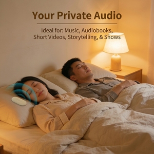 KUANGXIANG 2026 Altavoz Portátil para Dormir Debajo de la Almohada, Ultrafino, con Ruido Blanco, Temporizador de Apagado y Activación - Product Image 4