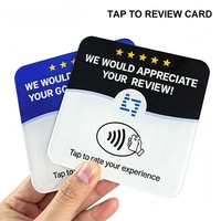 Carte RFID NFC programmable, imperméable, réutilisable, en acrylique, avec impression de logo personnalisé pour les magasins de détail