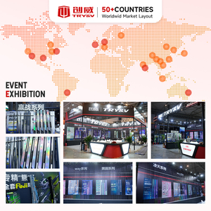 חכה מסתובבת דיג רגישה וגמישה מסיבי פחמן קלים ועמידים בפני שחיקה, אספקת מפעל TRY&V - Product Image 6