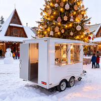 Food Truck Mobile de Rue pour la Vente de Gaufres, Crèmes Glacées, Crêpes, Smoothies, Desserts, Pancakes au Royaume-Uni