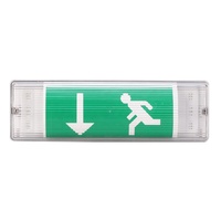 Lampu Tanda Darurat LED Tahan Air IP65 Tahan Api dengan Baterai Li-ion Isi Ulang Cadangan Daya 3 Jam