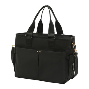 Bolsa de almuerzo impermeable y aislada, de gran capacidad, gruesa, multifuncional, para viajes, color negro - Product Image 4