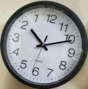 12" <b>Battery</b> Operated Anticlockwise Reverse Run Backwards Wall <b>Clock</b> for Living Room Office School Classroom Hairdressing - Product Image 4