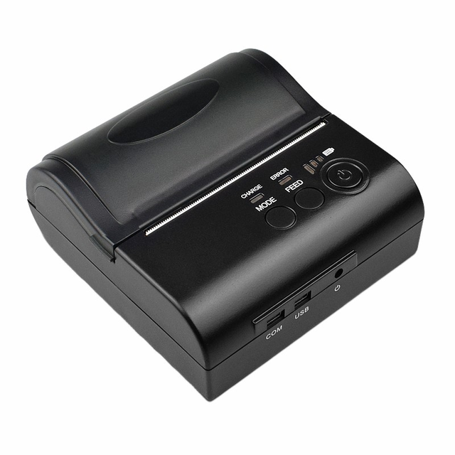 80mm Mobile Pos Direct Thermal Printer With Bt+usb,Compatible With Android &ios