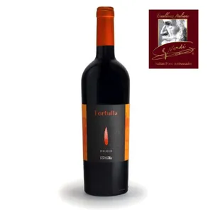 Vino tinto italiano orgánico, 750 ml, Fortulla Tuscany IGT Giuseppe Verdi, selección de vino tinto hecho en Italia