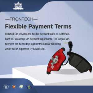 Sangsin Akebono Bendix <span class=keywords><strong>Ate</strong></span> pastiglie freni OEM per Toyota RAV4 Prius ace Hilux Avanza BMW E90 E46 F10 - Product Image 6