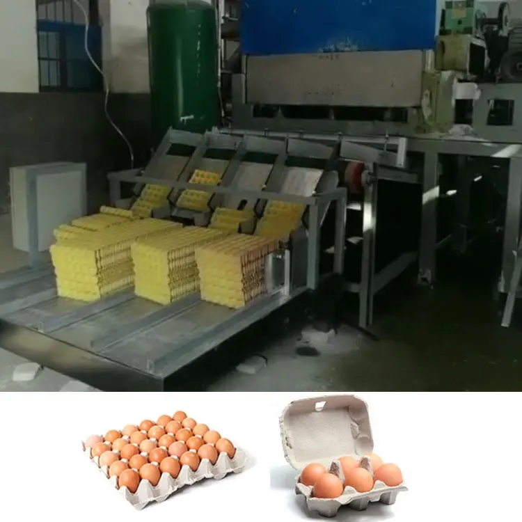 Factory supply china manufacturer fully automatic egg paper tray making machine prices