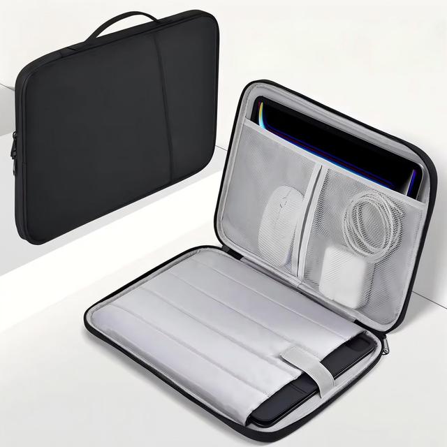 2026 Luxury Business Waterproof Shockproof Leather Laptop Bag case Tablet Bags & Covers for Women Men