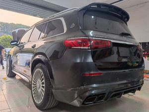 ชุดแต่งคาร์บอนไฟเบอร์ใหม่สำหรับ Mercedes Maybach GLS600 อัพเกรด LD-Style ชุดแต่งรอบคัน ประกอบด้วยลิ้นกันชนหน้า ดิฟฟิวเซอร์ สปอยเลอร์ ฝากระโปรงแบบไวด์บอดี้ ปี 2019- ติดตั้งด้วยกาวในตัว - Product Image 6