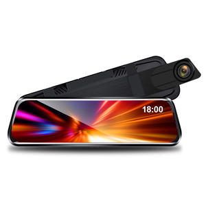 กล้องติดรถยนต์หน้าจอสัมผัสความละเอียด HD IPS 10นิ้วกล้องติดรถยนต์ DVR มองเห็นกลางคืน1080P สตรีมได้2เลนส์บันทึก WiFi ห่วงรับประกัน1ปี - Product Image 2