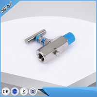 Vanne à aiguille industrielle V5 V5H en acier inoxydable 316, 10000 PSI, 1200F, corps hexagonal compact, siège arrière, tige non rotative, fournisseur OEM pour applications chimiques, pétrole et gaz