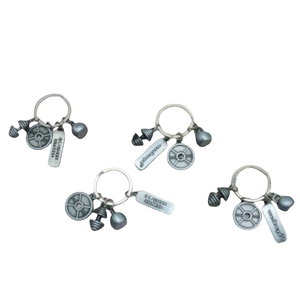 لياقة بدنية مخصصة صغيرة الوزن دمبلز kettlebell وسادة الحديد كيرينغ لوحات معدنية صالة الألعاب الرياضية المفاتيح - Product Image 1