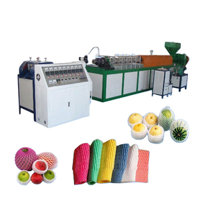 Hede 2024 nóng bán <span class=keywords><strong>EPE</strong></span> bọt Apple <span class=keywords><strong>Net</strong></span> đùn Máy làm trái cây tay áo máy làm/trái cây lưới tay áo đùn - Product Image 5