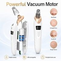 Nettoyeur de pores du visage, nettoyage en profondeur, électrique, rechargeable, aspirateur à points noirs, masque facial, aspiration sous vide, éliminateur de points noirs