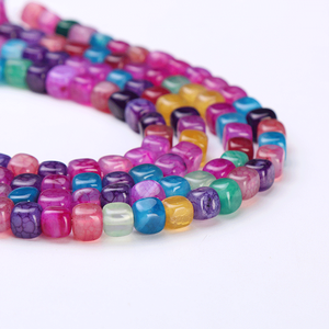 WENCHI - Piedras Preciosas de Ágata Natural de Alta Calidad, Corte Brillante, Cuentas Rojas para Joyería, 8 mm, Atractivo Decorativo, Opción de 3 mm Disponible - Product Image 4