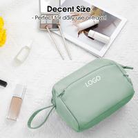 Pochette de rangement imperméable à grande ouverture personnalisée, sac de voyage pour cosmétiques pour femmes, accessoires de toilette, trousse de maquillage