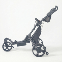 Chariot de golf électrique pliable à 3 roues, télécommandé, grande autonomie, pour 36 trous, capacité de montée 40% - Vente en gros usine