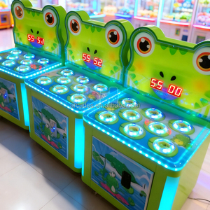 Baihui animazione Whack una talpa macchina da gioco testa di rana per bambini martello a gettoni Kit per macchine da gioco Arcade martello - Product Image 5