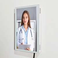 Panneau de porte numérique de petite taille de 21.5 pouces écran LCD télécommande certification rohs