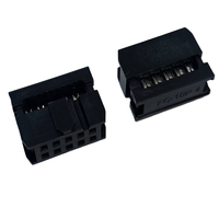 Hoyato Haute Vitesse 2.54mm Pas 10 Broches Câble Plat IDC Prise Fil Connecteur fabricant