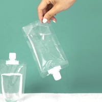 30ml 50ml 100ml 150ml 200ml 250ml 300ml 350ml 380ml 500ml ml Sac support en plastique pochette à bec pour liquide
