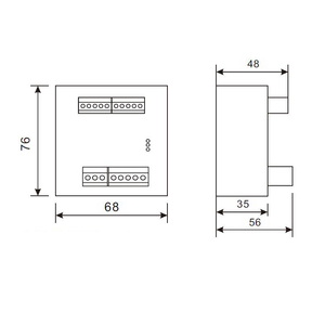 Modbus RS485 Smowo RW-ST02D due segnale mV in ingresso per pesatura del trasduttore del segnale - Product Image 6
