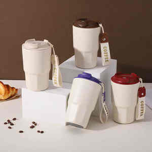 Stainless Steel Straight <b>Cup</b> Portable Leak-Proof Outdoor Water Bottle with <b>Thermal</b> Insulation - Product Image 5