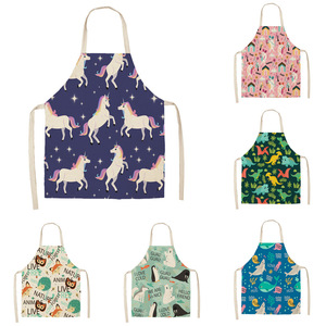 Kit de tabliers <span class=keywords><strong>pour</strong></span> enfants à imprimé animal dessin animé en gros tabliers de cuisine lavables <span class=keywords><strong>pour</strong></span> la cuisine et la pâtisserie tabliers de <span class=keywords><strong>peinture</strong></span> <span class=keywords><strong>pour</strong></span> enfants garçon fille - Product Image 2