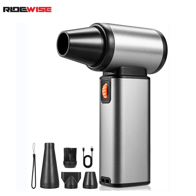 Aluminum Alloy Jet Fan High Speeds 54m/S 6000mAh Battery Handheld Rechargeable Stepless Speed Electric Air Duster