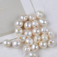 Perles d'eau douce naturelles 9-10mm en gros trou de 2-2.5mm AAAA-AA perles de différentes qualités pour la fabrication de bijoux fournitures