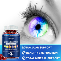 Capsules molles de haute qualité à marque privée, riches en lutéine, zéaxanthine, vitamines et zinc, antioxydants, stimulant l'immunité et protégeant la vue.