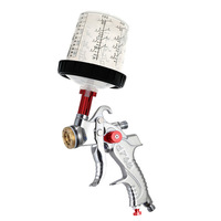 Pistolet de pulvérisation pneumatique HVLP avec buse de 1,4 mm, peinture automobile, couche de base, couche transparente, haute efficacité de transfert