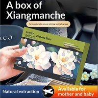 Désodorisant de voiture 2025 – Brique parfumée en papier, nouveau style, parfum haut de gamme, senteur longue durée, désodorisation aromatique pour siège