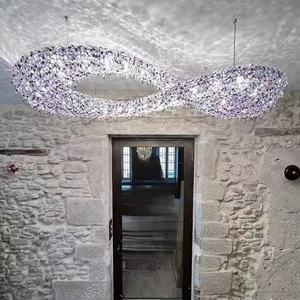 Lámpara de Araña de Cristal Egipcio Importada de Italia, Luces de Diseño para Sala de Estar, Restaurante, Vestíbulo de Hotel, Villa Milán, Iluminación Colgante - Product Image 3