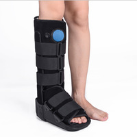 Grande botte de marche pneumatique en néoprène moulée de jambe chirurgicale gonflable à l'air avec protection de botte de marcheur à came pour pied cassé