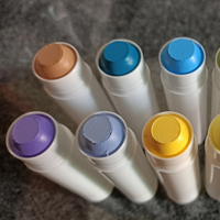 Ensemble de 12 bâtonnets de peinture à la tempère solides de couleur macaron, non toxiques, effaçables, sans dégâts, lavables, solubles dans l'eau, à rotation, Joyart