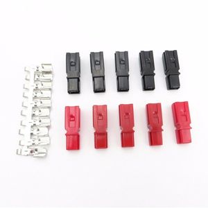 ขั้วต่อเทอร์มินัล YD 30A 600V ปลั๊กไฟแบบขั้วเดียว 5 สีดำ 5 สีแดง 10 ขั้ว สำหรับใช้กับไฟฟ้า - Product Image 1