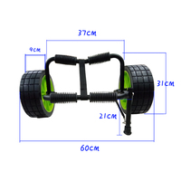 Chariot à roulettes en aluminium YONK pour kayak, planche de surf, SUP, outils OEM