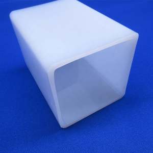 Tube carré en acrylique / Tube blanc laiteux / Tube en PMMA - Product Image 4