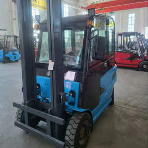 En Uygun Fiyatlı Elektrikli Forklift 1 Ton 2 Ton 2.5 Ton <span class=keywords><strong>3</strong></span> Ton 5 Ton CE Lityum Akülü Dört Çeker Forklift Zorlu Arazi - Product Image 2