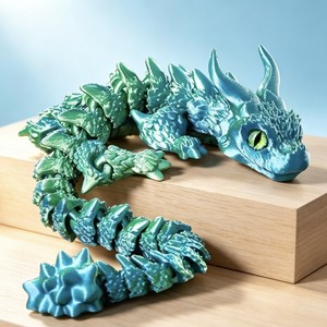 Stampa <span class=keywords><strong>3D</strong></span> Nuova Simpatica ed Esclusiva Decorazione Creativa Fatta a Mano con Occhi Simulati e Doppio Corno, Regalo all'Ingrosso Stampato in <span class=keywords><strong>3D</strong></span> - Product Image 1