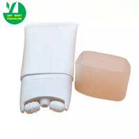Récipient cosmétique 150ml, tube de massage des pieds et de la tête sans Silicone, avec double rouleau, pour crème à huile, 10 pièces
