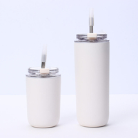 Mug de voyage isotherme en acier inoxydable à double paroi, sans BPA, 280 ml, 480 ml, avec logo personnalisé