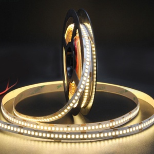 Toptan SMD2835 DC 12V 24V 240led/<span class=keywords><strong>m</strong></span> 18W 10mm 5M 10M Rulo IP20 2700k 3000k 4000k 6500k Sıcak Beyaz Yüksek Lümen Esnek Led Şerit - Product Image 1