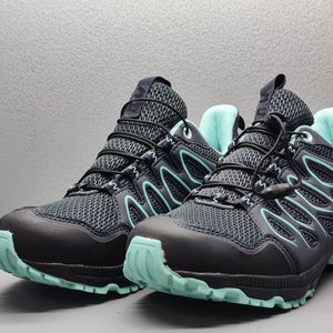 Zapatos de senderismo de cuero antideslizantes transpirables para hombre, botas de corte bajo, suela vibrante, verano, exterior, senderismo, caminar térmico - Product Image 1