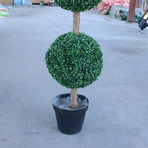 Planta Artificial de Milan <span class=keywords><strong>en</strong></span> Maceta, Bonsái de Simulación, Decoración para el Hogar, Plástico - Product Image 5