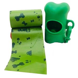 RDY Custom Printed Corn Starc Eco Friendly <b>Compostable</b> Doggy Poo Waste Disposal Solutions Customized Pet Waste Dog Poop Bags - Product Image 1