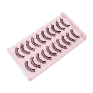 Juego de 10 Pares de Pestañas Postizas DD Warped Vacation de Dingsen Factory, Aptas para Invierno, Suministro Estable - Product Image 4