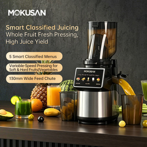 Extracteur de jus intelligent à pression directe pour fruits entiers, rendement élevé en jus, 5 menus intelligents, goulotte d'alimentation large de 130 mm - Product Image 6